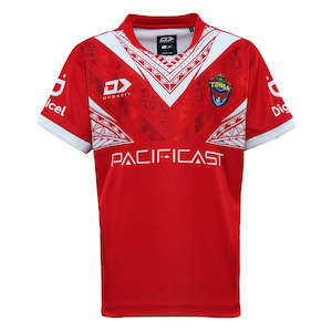 2023 Tonga Rugby League Junior Replica Home Jersey