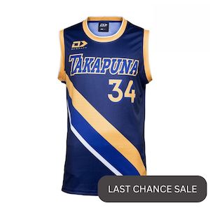 Takapuna Rugby Mens Basketball Singlet