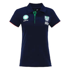 2024 New Zealand Warriors Ladies Navy Media Polo