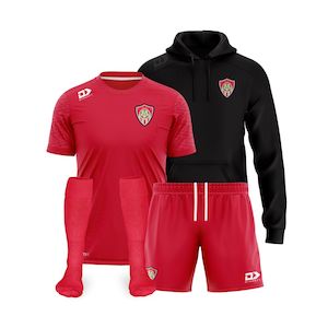 Albany United Junior Playing Kit Bundle + Hoodie