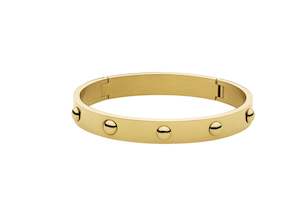 Must Haves: Dott Gold Bracelet