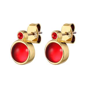 London Gold Stud Earrings