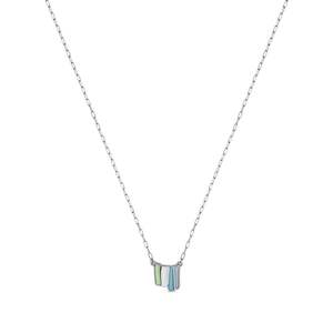 Joidart: Palette Silver Necklace Small