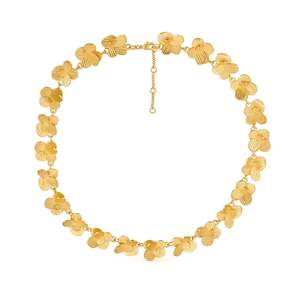 Necklaces: Pampalonia Gold Statement Necklace