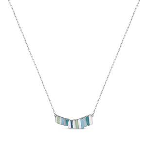 Palette Silver Necklace Large