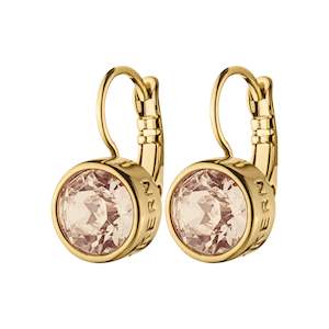 Earrings: Louise Gold Earrings - Golden