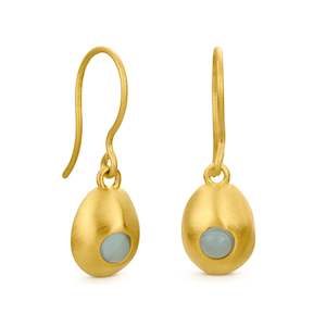 Earrings: Addaia Gold Hook Earrings