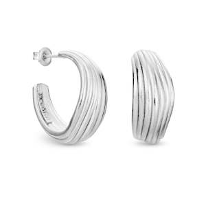 Onaria Silver Hoops