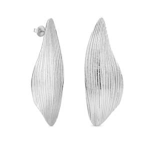 Onaria Large Silver Earrings