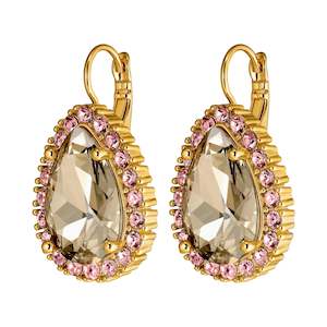 Fiora Gold Earrings - Golden