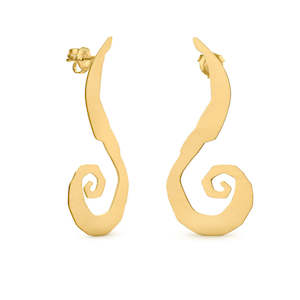 Joidart Jewellery Sale: Mar Gold Earrings Long