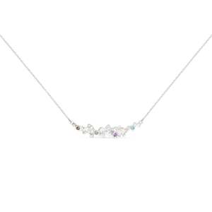 Joidart Jewellery Sale: Arena Silver Necklace Wide Motif