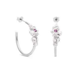 Joidart Jewellery Sale: Arena Silver Hoop Earrings