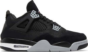 Air Jordan 4 Black Canvas