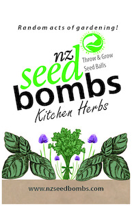 NZ Seed Bombs - Kitchen Herbs