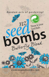 Creative art: NZ Seed Bombs - Butterfly Blend