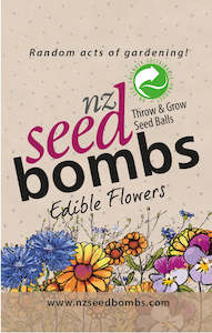 NZ Seed Bombs - Edible Flowers