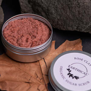 Hydrating Rose Sugar Scrub (Organic)