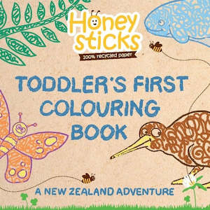 Toddler's First Colouring Book by Honeysticks