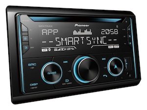 Pioneer Fh-s725bt Double Din Bluetooth/cd Headunit