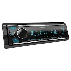 Kenwood Kmm-bt408 Bluetooth Headunit Mechless (no Cd)