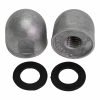 Mercury Aluminium Anode Kit – Transom Plate Nuts