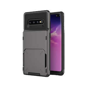 Samsung Galaxy S10 Plus with Flip Card Holder