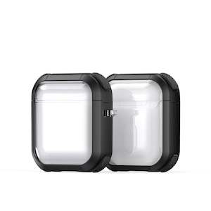 AirPods 1/2 Clear Case - Black