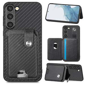 Samsung Galaxy S22 Phone Case with RFID Blocking Card Holder