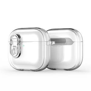 AirPods 4 Clear Case with Wireless Charging Support