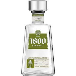 Wine and spirit merchandising: 1800 Coconut Tequila 750ml