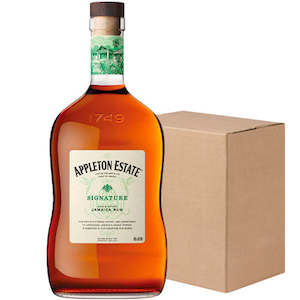 Wine and spirit merchandising: Appleton Estate Signature Rum Case (6x1L)