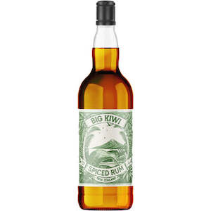 Wine and spirit merchandising: Big Kiwi Spiced Rum 1L