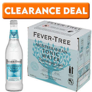 Fever-Tree Light Mediterranean Tonic Case (8 x 500ml)