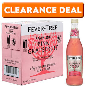 Fever-Tree Sparkling Pink Grapefruit Case (8 x 500ml)