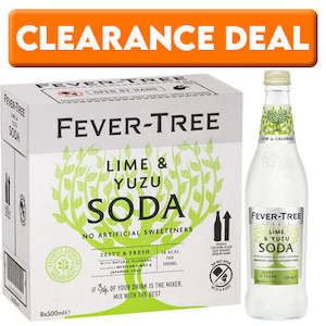 Fever-Tree Lime & Yuzu Soda Case (8 x 500ml)