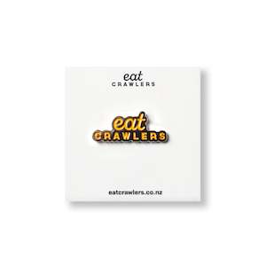 Eat Crawlers Enamel Pin