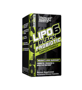 Nutrex Lipo-6 Black Probiotic