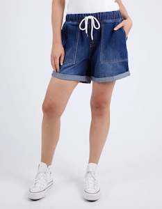 Pants: EMMA RELAXED DENIM SHORT