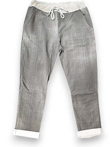 Cornelia Joggers Grey Denim