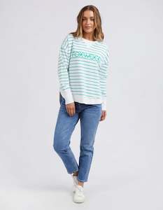 Jumpers: SIMPLIFIED STRIPE CREW