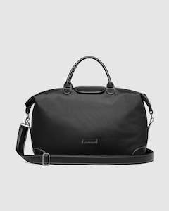 Hamilton Nylon Weekender Bag Black