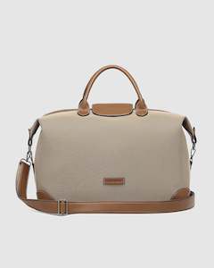 Hamilton Nylon Weekender Bag Coffee