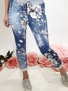 Cornelia Joggers Potpourri Dark Denim