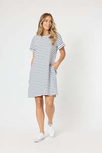 STANDOUT STRIPE DRESS