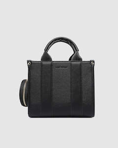 MANHATTAN MINI TOTE BAG BLACK