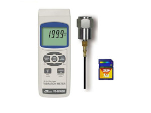 Vibration meter SD card logging, Lutron VB8206SD