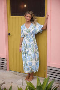 Talisman Harlow Dress Ibiza Print