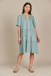 Dresses: Isle of Mine Fleur Dress Seafoam