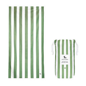 Dock & Bay Beach Towel Cayman Olive